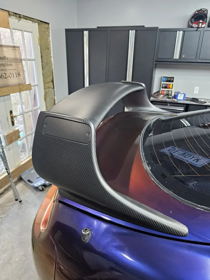 Allstreet Carbon JZA80 TRD Style Spoiler — photo 2