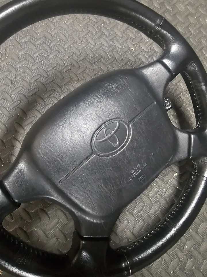 1995 Leather Steering Wheel with Airbag — photo 5