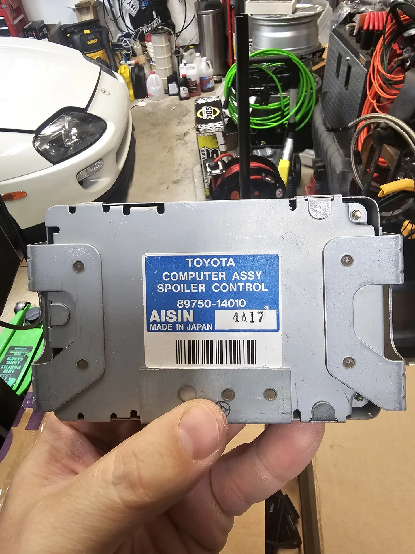 Factory active aero spoiler ecu